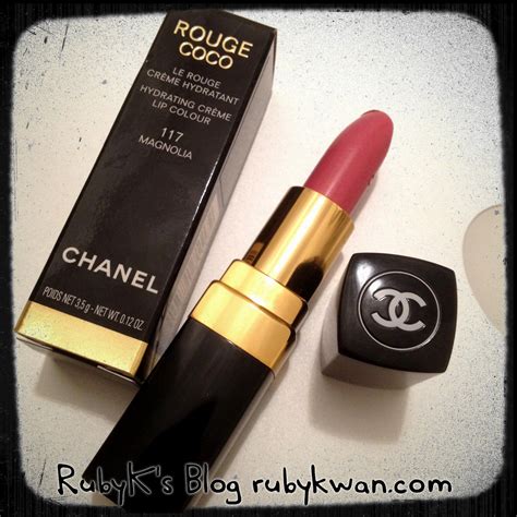 chanel rouge coco magnolia 117|Chanel Magnolia Rouge Coco Lipstick Review, .